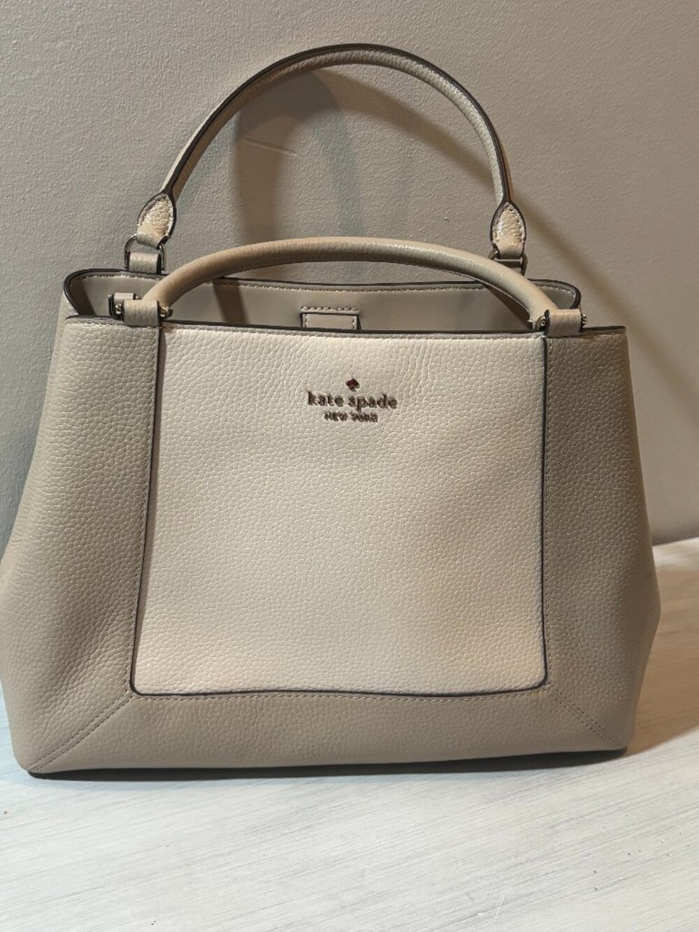 Kate Spade New York Lena Colorblock Medium Satchel (Style Number KH440) in the L